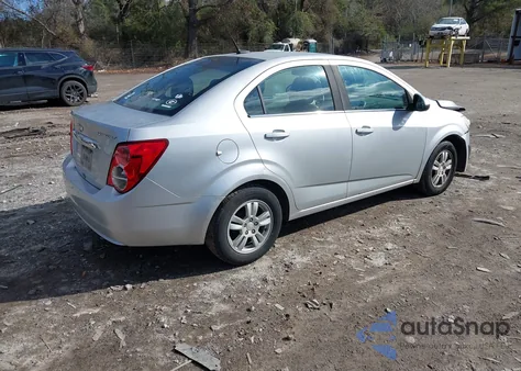 2014 Chevrolet Sonic Lt Auto from USA, damaged, VIN 1G1JC5SH9E4226090